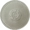 Ekena Millwork Nexus Ceiling Medallion (Fits Canopies up to 2 3/4"), Hand-Painted Flash Copper, 30"OD x 1 1/4"P CM30NEFCS - alternate 1